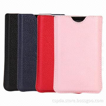 PU Mobile Phone Cases/Pouches for Nokia Lumia 525, Various Colors Available